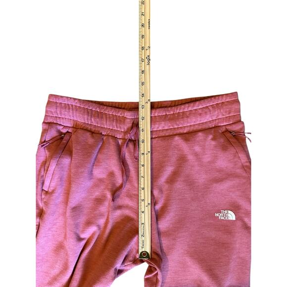 The North Face Women’s Rose Mauve Fleece-Lined Joggers – Size L Loungewear Cozy - Picture 5 of 8